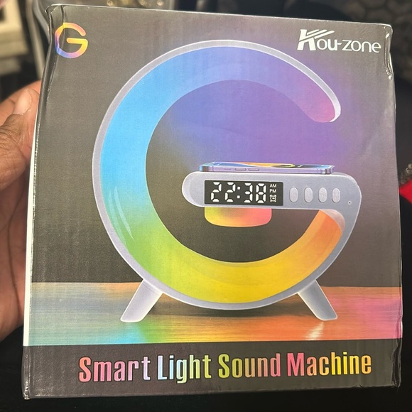 Smart Light Sound Machine & Wireless Phone Charger (NIB) - Picture 2 of 2